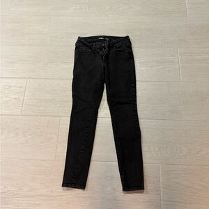 Old Navy Women's Dark Black Skinny Jeans